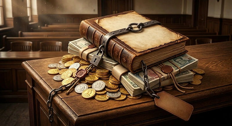 Bind the agreement to the money